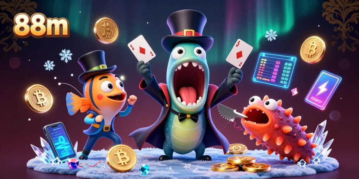 Experience thrilling wins at 88m with a magical deep-sea casino adventure.