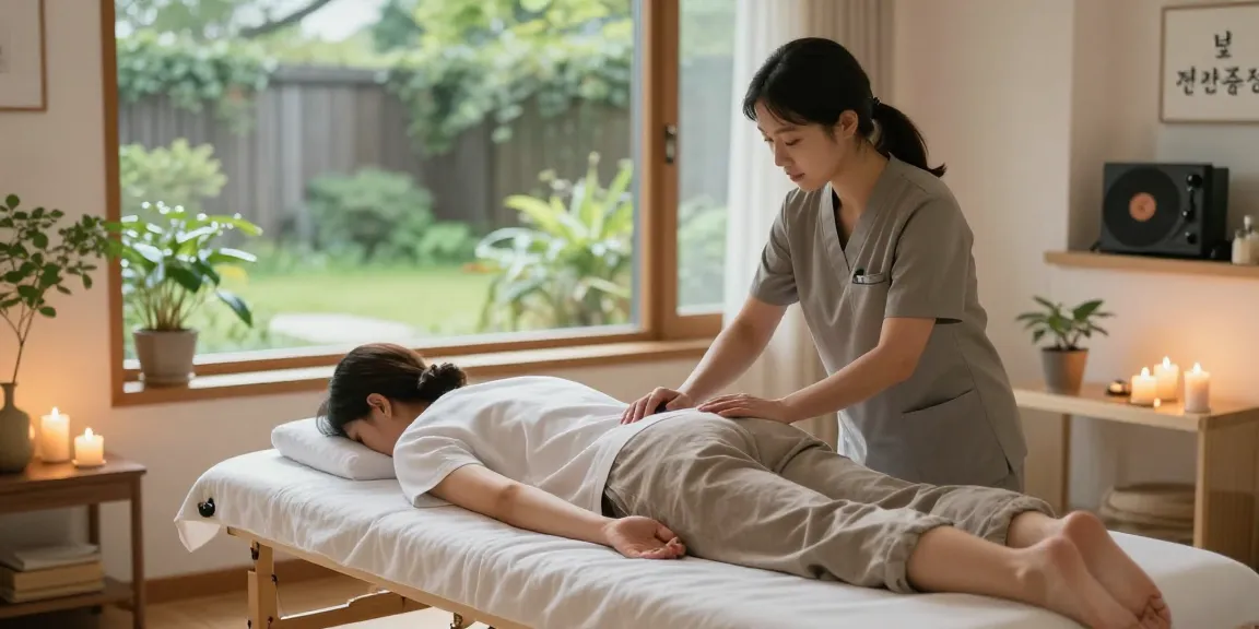 Experience calming 분당출장안마 therapy in a serene wellness setting with soothing decor and natural light.