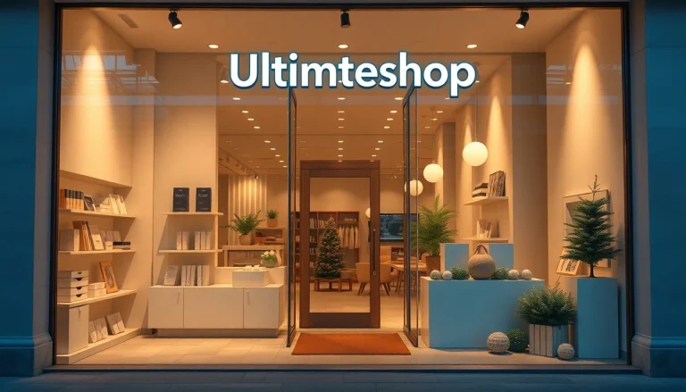Shop for unique products at Ultimateshop vc's inviting and stylish storefront that captivates customers.