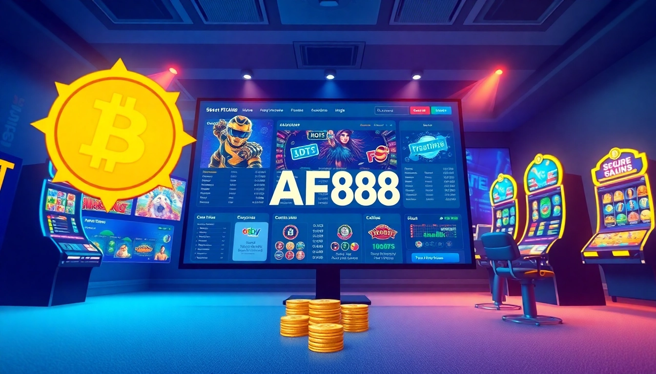 AF88 online gambling interface showcasing secure USDT transactions and diverse game options