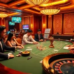 Experience the excitement of NEW88's luxurious casino with thrilling games and vibrant atmosphere.
