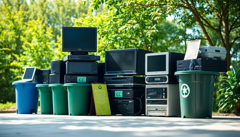 Efficient computer disposal berkshire showcased with eco-friendly practices in a clean, green setting.
