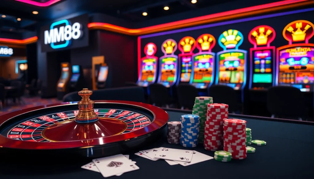 Experience the excitement of gambling at https://mm88.forex/ featuring vibrant casino games and thrilling wins.