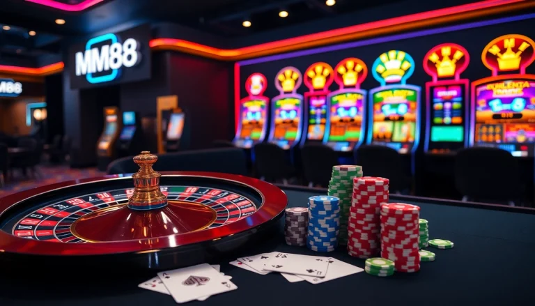 Experience the excitement of gambling at https://mm88.forex/ featuring vibrant casino games and thrilling wins.