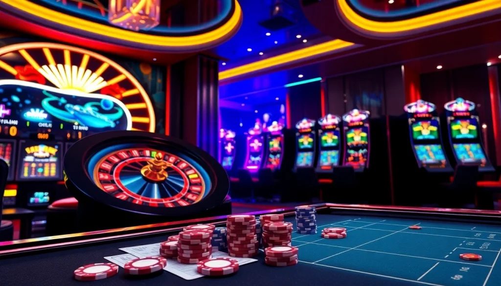 Experience the thrill of gaming at trang chủ xin88 with vibrant online slots and roulette.