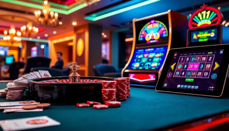 MM88 online casino scene with vibrant betting options and luxurious gambling setup.