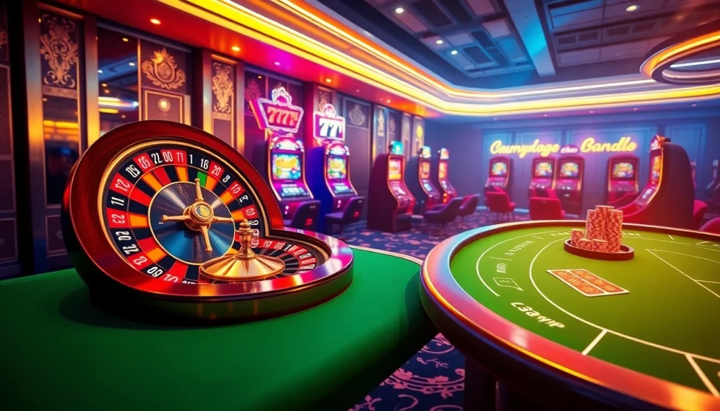 Engage in thrilling online gaming at 777VIP, featuring vibrant casino tables and exciting betting opportunities.