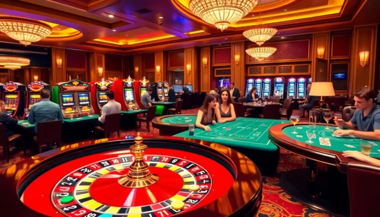 Experience the excitement of betting and winning at king88b.us.com's vibrant casino atmosphere.