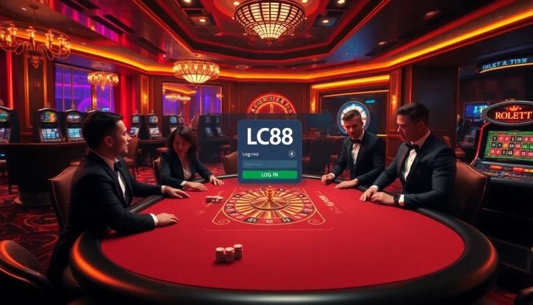 Experience the thrill of LC88 Đăng nhập with immersive casino games and luxurious poker settings.