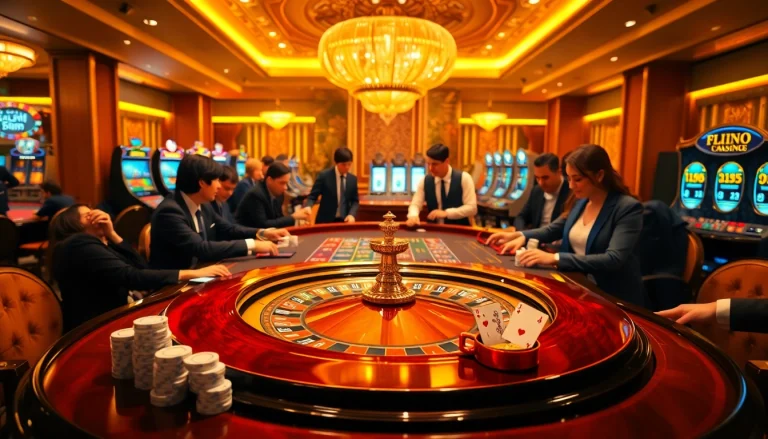Experience the thrill of gambling with Link Vào S8 at a luxurious casino table filled with excitement.