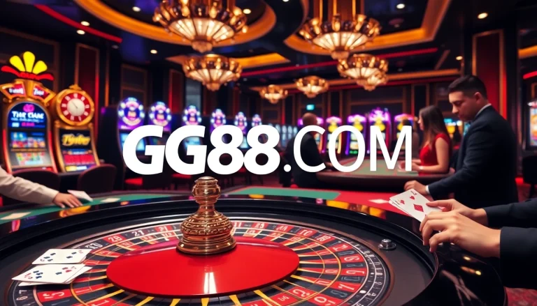 Experience high-stakes gaming at GG88 COM with thrilling roulette action and casino excitement.
