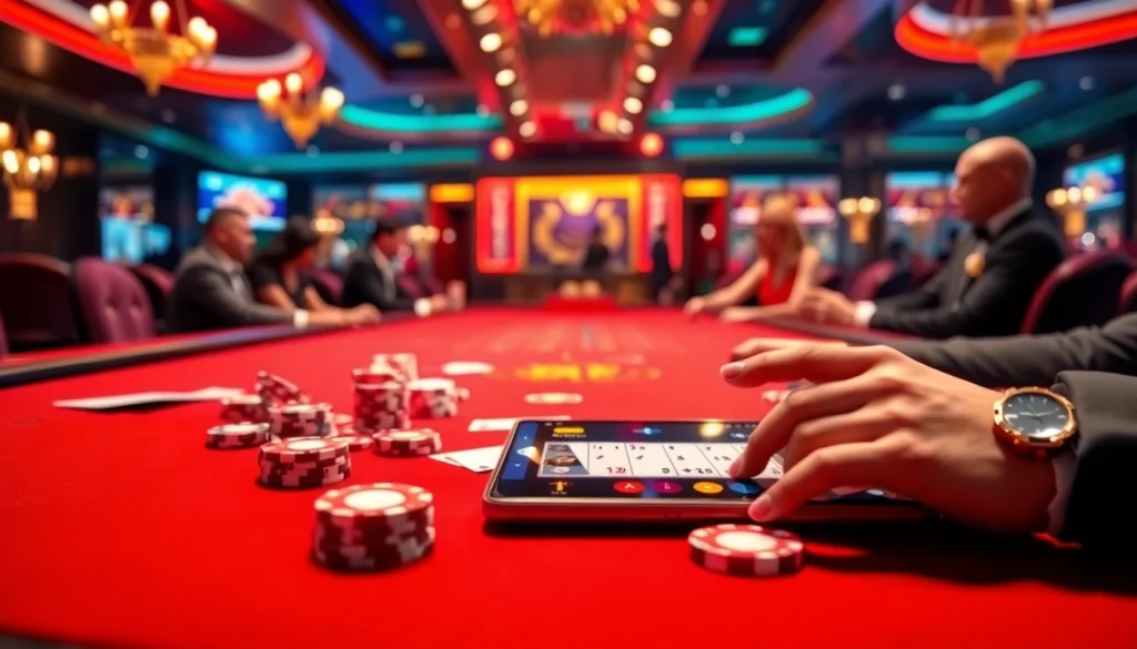 Experience the thrill of gambling with the luxurious gaming scene at xx88.se.net featuring vibrant chips and cards.
