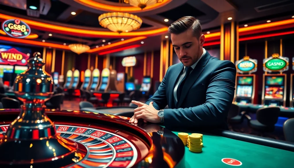 Experience the excitement of GG88 COM with dynamic casino games and vibrant slot machines.