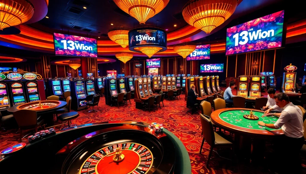 Experience thrilling wins at 13Win.Com with vibrant casino games and professional dealers.