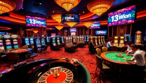 Experience thrilling wins at 13Win.Com with vibrant casino games and professional dealers.