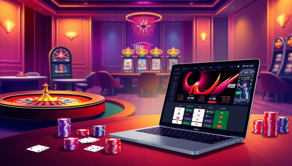 RR88 offers a vibrant online casino experience with roulette, poker, and slot machines.