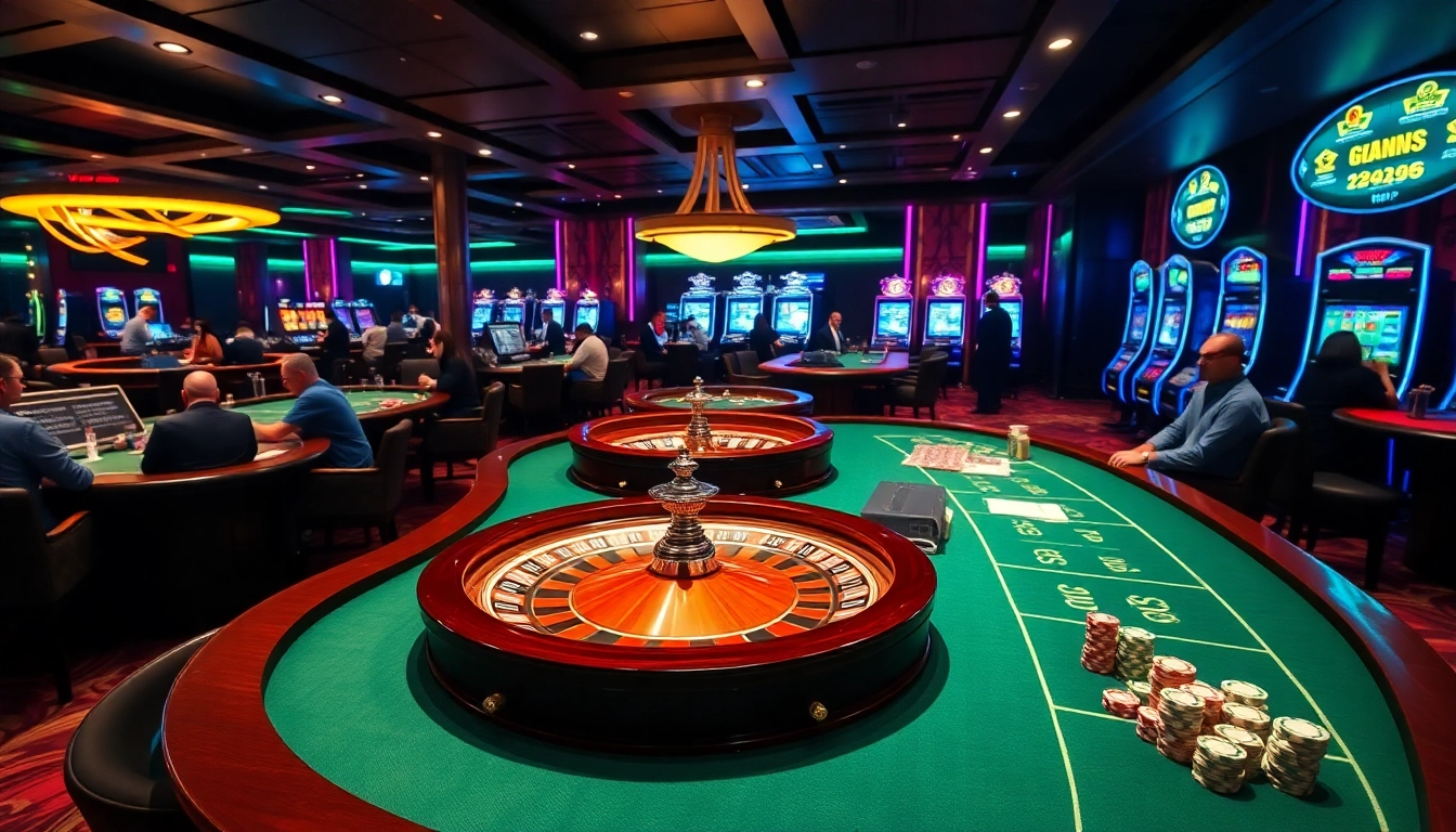 Experience thrilling casino action at c54.gb.net with poker chips and roulette.