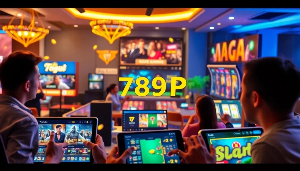 Gaming interface showcasing 789p1.dev's vibrant gaming options for a trustworthy online experience.