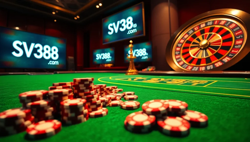 Engage with exciting gambling action featuring SV388 com's live betting experience.