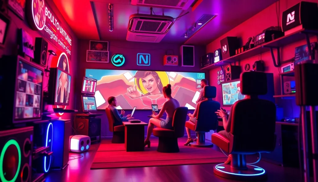 Explore a vibrant scene of an interactive XXX game with engaging characters and immersive graphics.