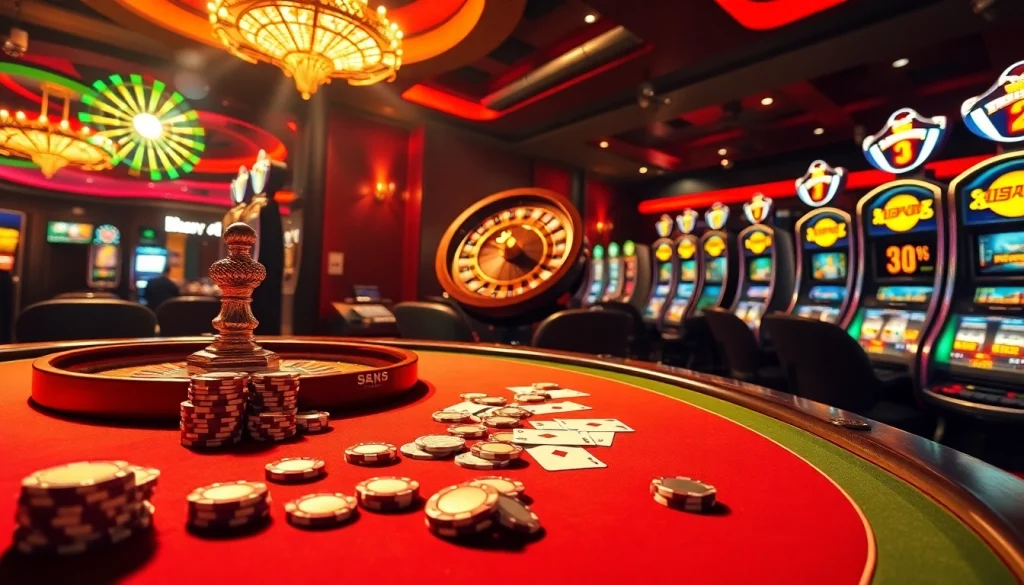 Experience thrilling gambling action at https://33winn.gold/ with vibrant casino tables and exciting slot machines.