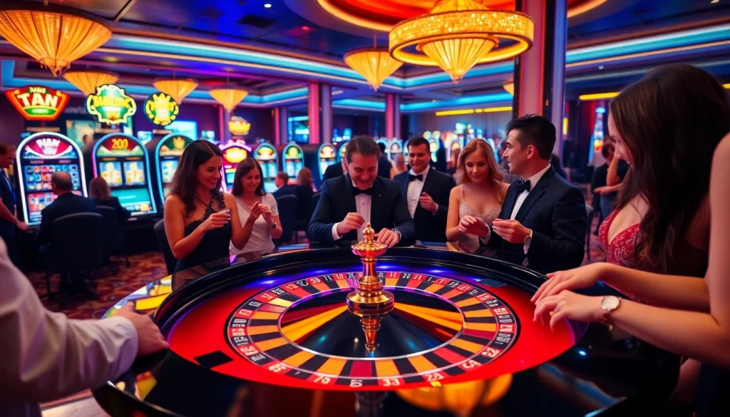 Experience thrilling gameplay at https://vj88.com/ with lively roulette and vibrant casino atmosphere.