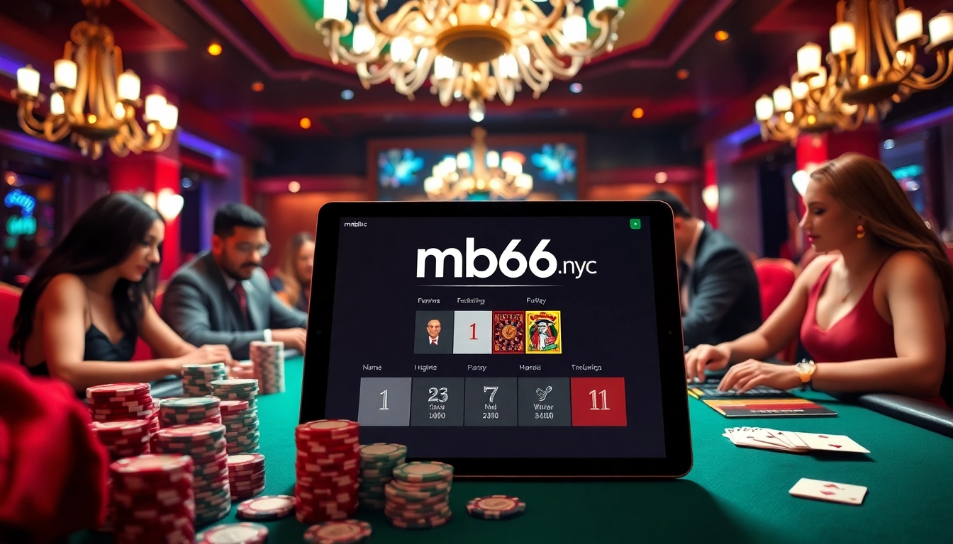 Experience high-stakes poker at mb66.nyc with intense gameplay, elegant surroundings, and winning excitement.