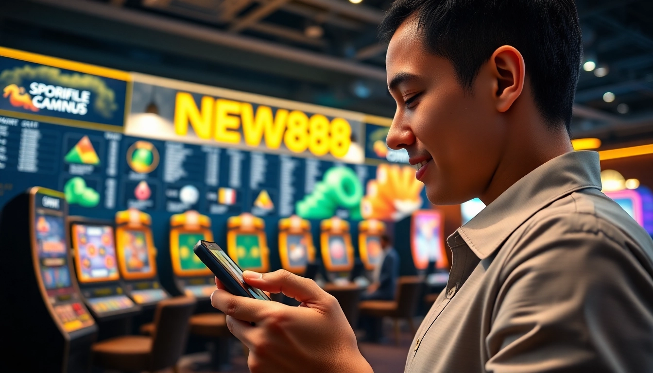 Experience the engaging online betting interface at https://new88pm.com/ with vibrant gaming options and user-friendly design.