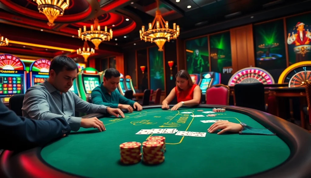Experience the thrill of 'link 98win' with interactive poker games featuring luxurious setups.