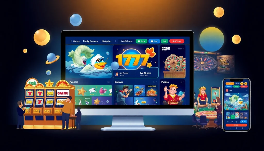 Exciting online gaming experience at nohu90s.us.com featuring vibrant games and seamless interface.