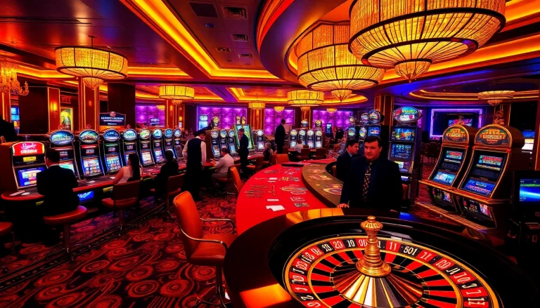 Experience competitive gambling at https://hacoolmall.com/ with luxurious casino tables and vibrant slot machines.