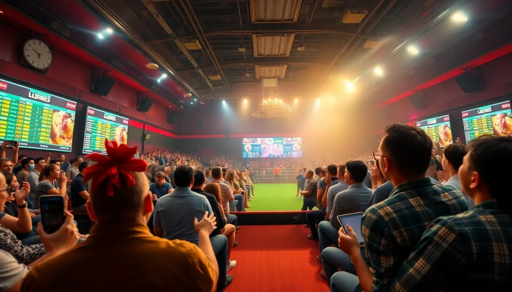 DAGAWIN.LIVE online live chicken fighting event with dynamic audience participation.