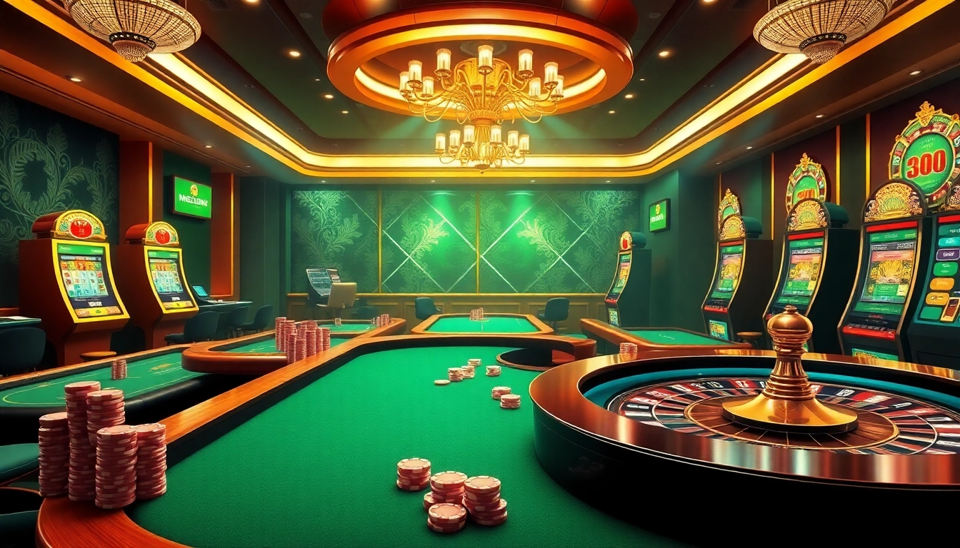 Experience the thrill of gaming at http://33winn.gold/ with luxurious casino tables and vibrant action.