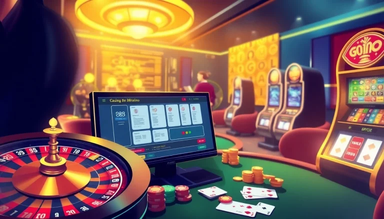 Engaging in rút tiền 888now on a vibrant online casino platform with roulette, slots, and poker elements.