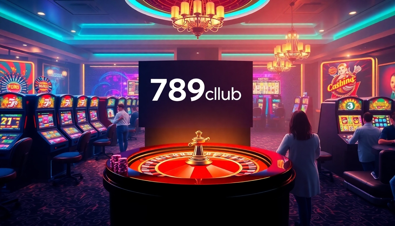 Engaged players enjoying the diverse games at 789club casino online.