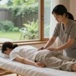 Experience calming 분당출장안마 therapy in a serene wellness setting with soothing decor and natural light.